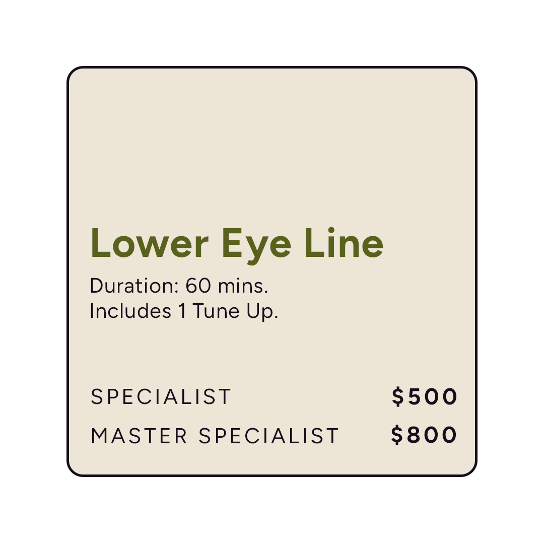 Eye Define Lower Eye Line