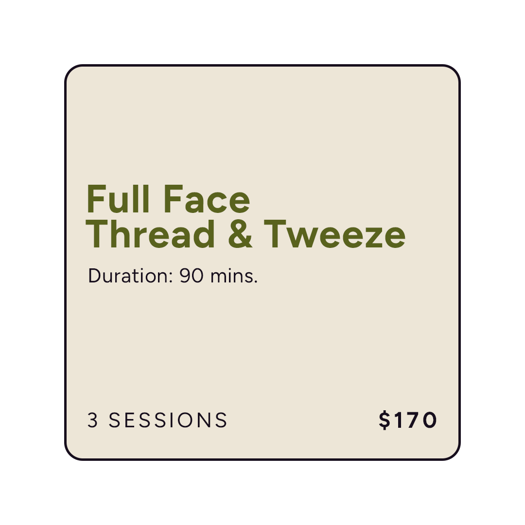 Full Face Thread & Tweeze