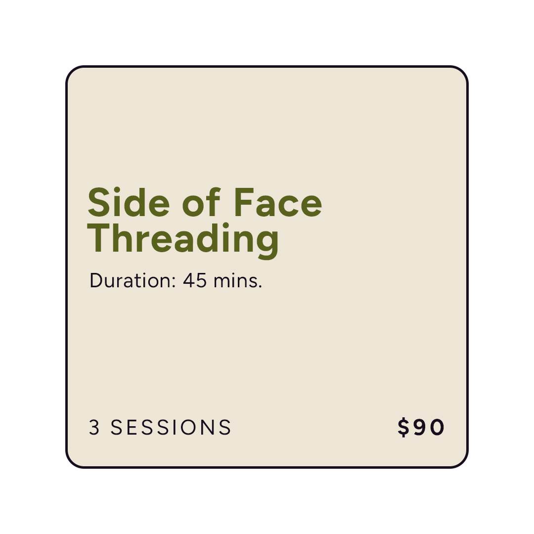 Side of Face Threading
