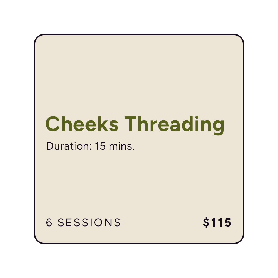 Cheeks Threading