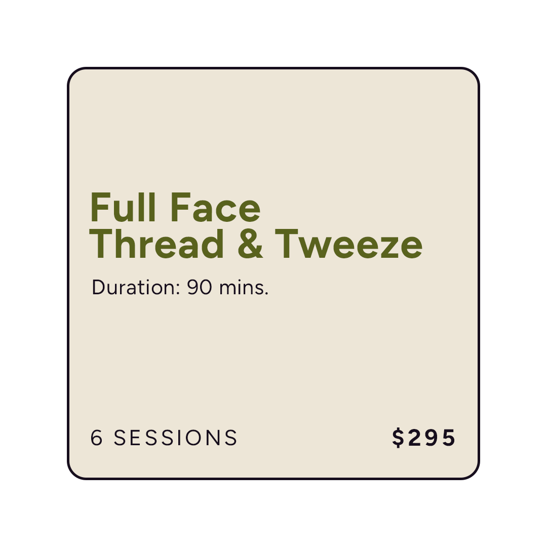 Full Face Thread & Tweeze
