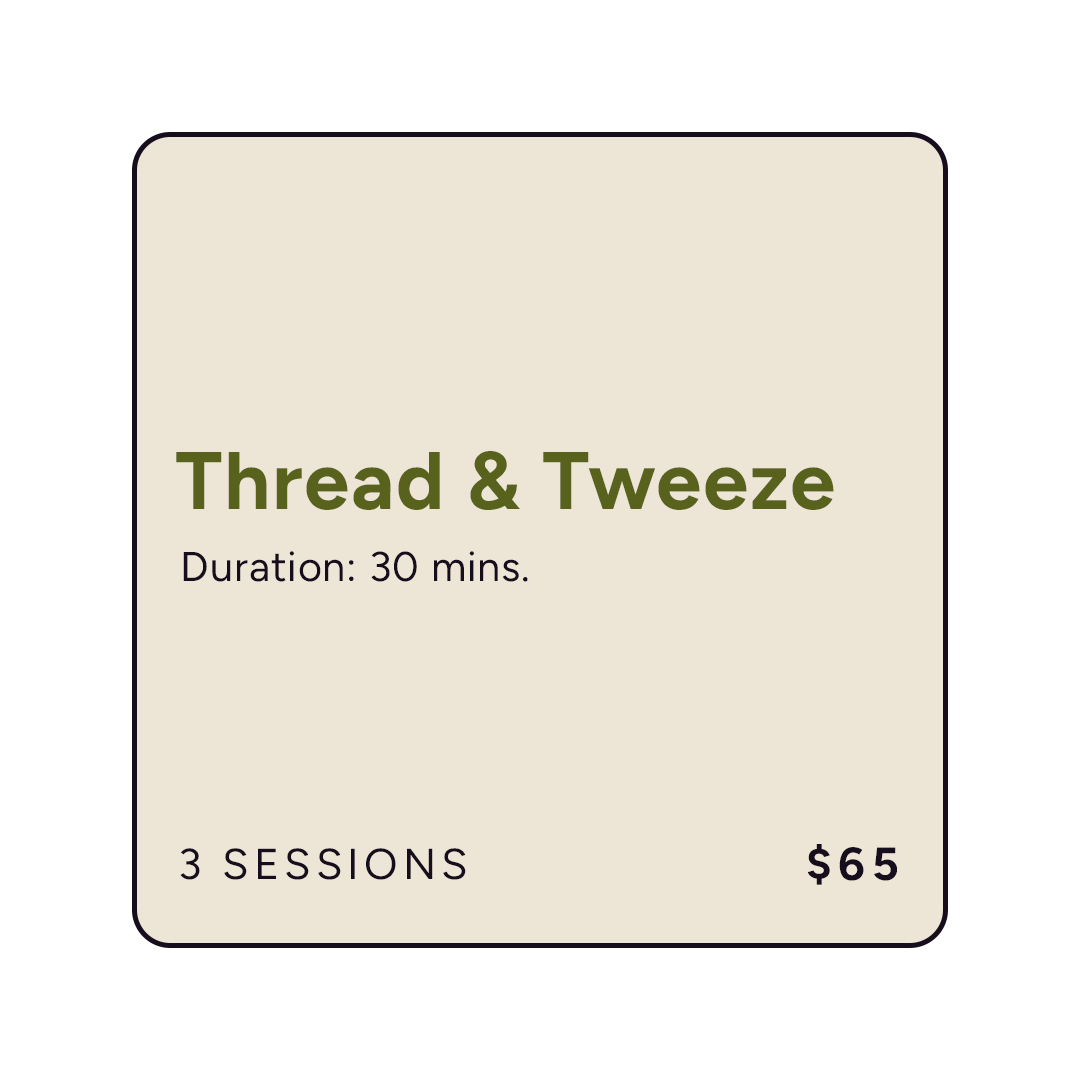 Brow Thread & Tweeze