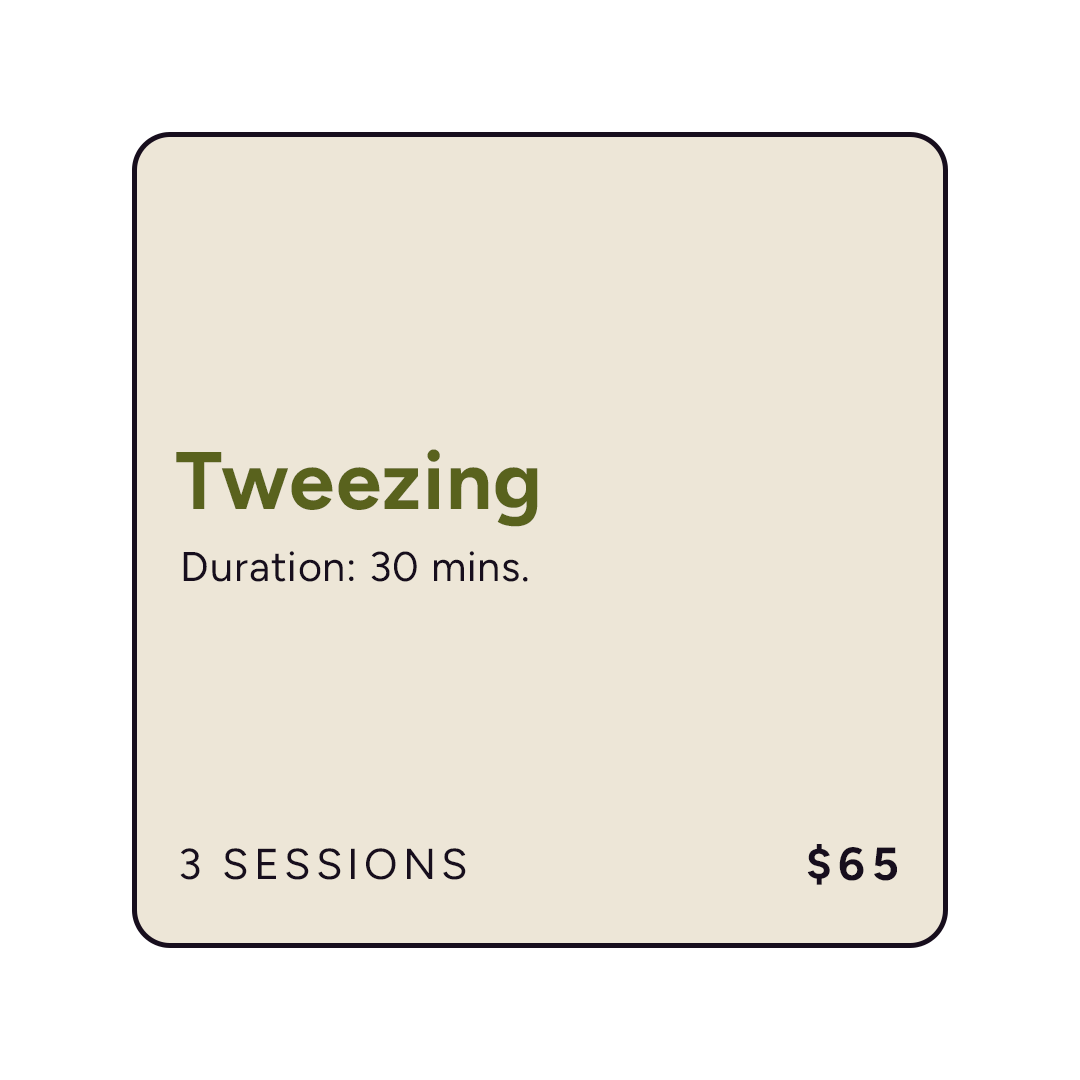 Brow Tweezing