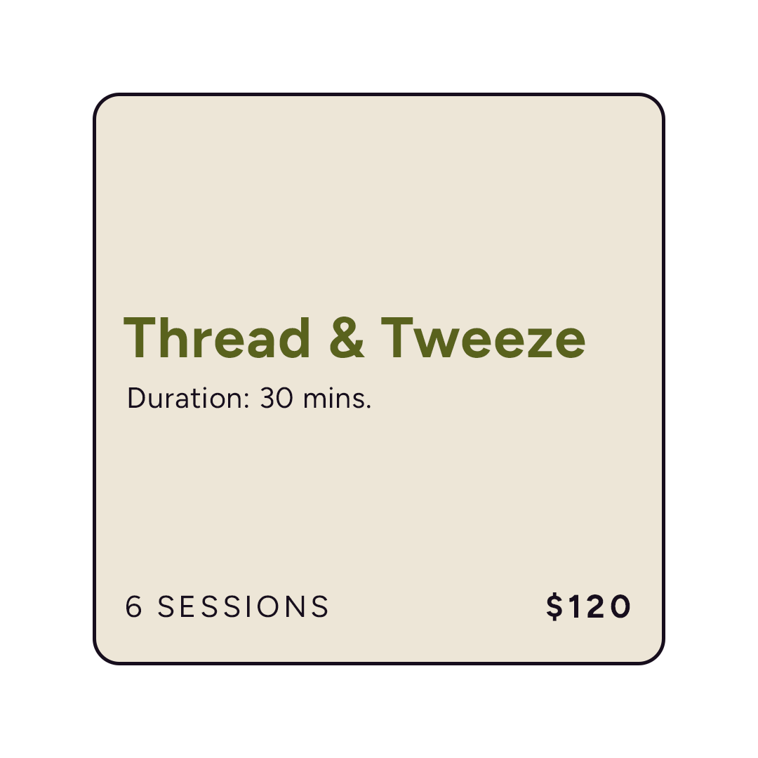 Brow Thread & Tweeze