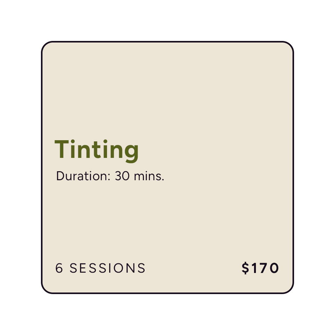 Brow Tinting
