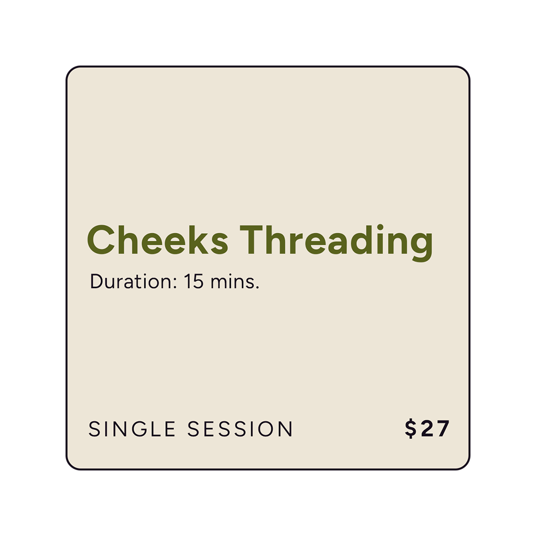Cheeks Threading