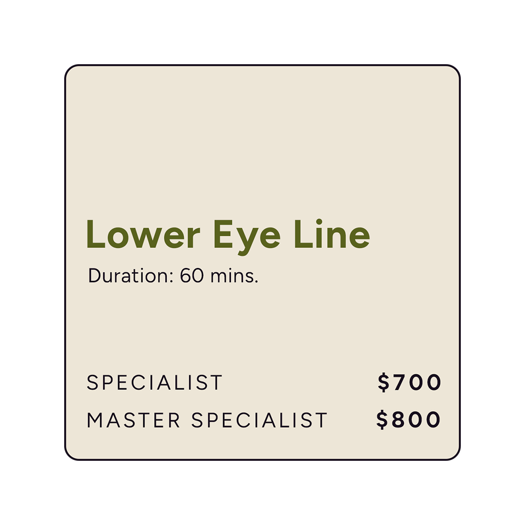 Eye Define Lower Eye Line