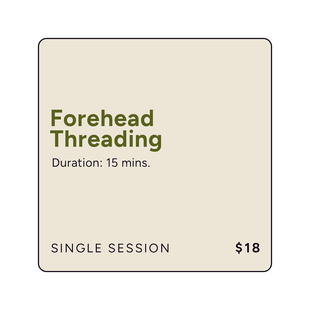 Forehead Threading