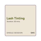 Lash Tinting