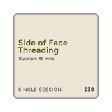 Side of Face Threading