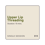 Upper Lip Threading