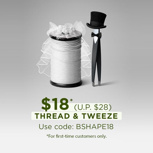Image 19: Great news: Love has an offer for you. Celebrate the marriage of our two classic techniques, Thread and Tweeze at just $18* (U.P. $28) with promo code “BSHAPE18”. Swoon over your set of beautiful brows when you book an appointment through the link in our bio now! Hurry, promo ends 30 Nov 2023. *Terms and conditions apply. For first-time Browhaus customers only. Promo valid for appointments from Mondays to Fridays only.